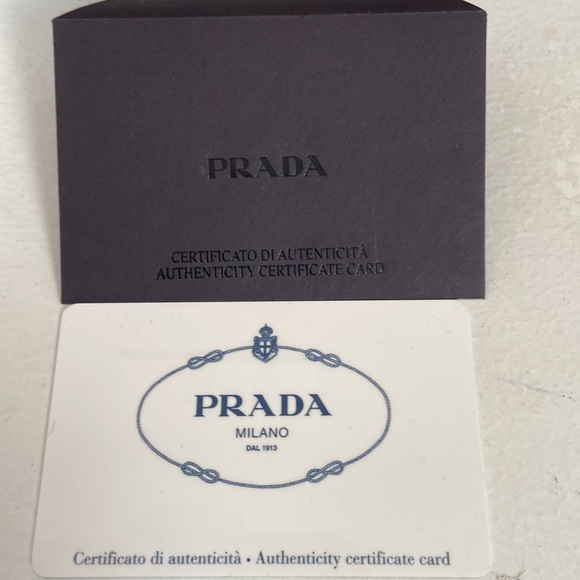 Prada Frames Glasses Certificate Of Authenticity Case Included - Picture 4 of 10